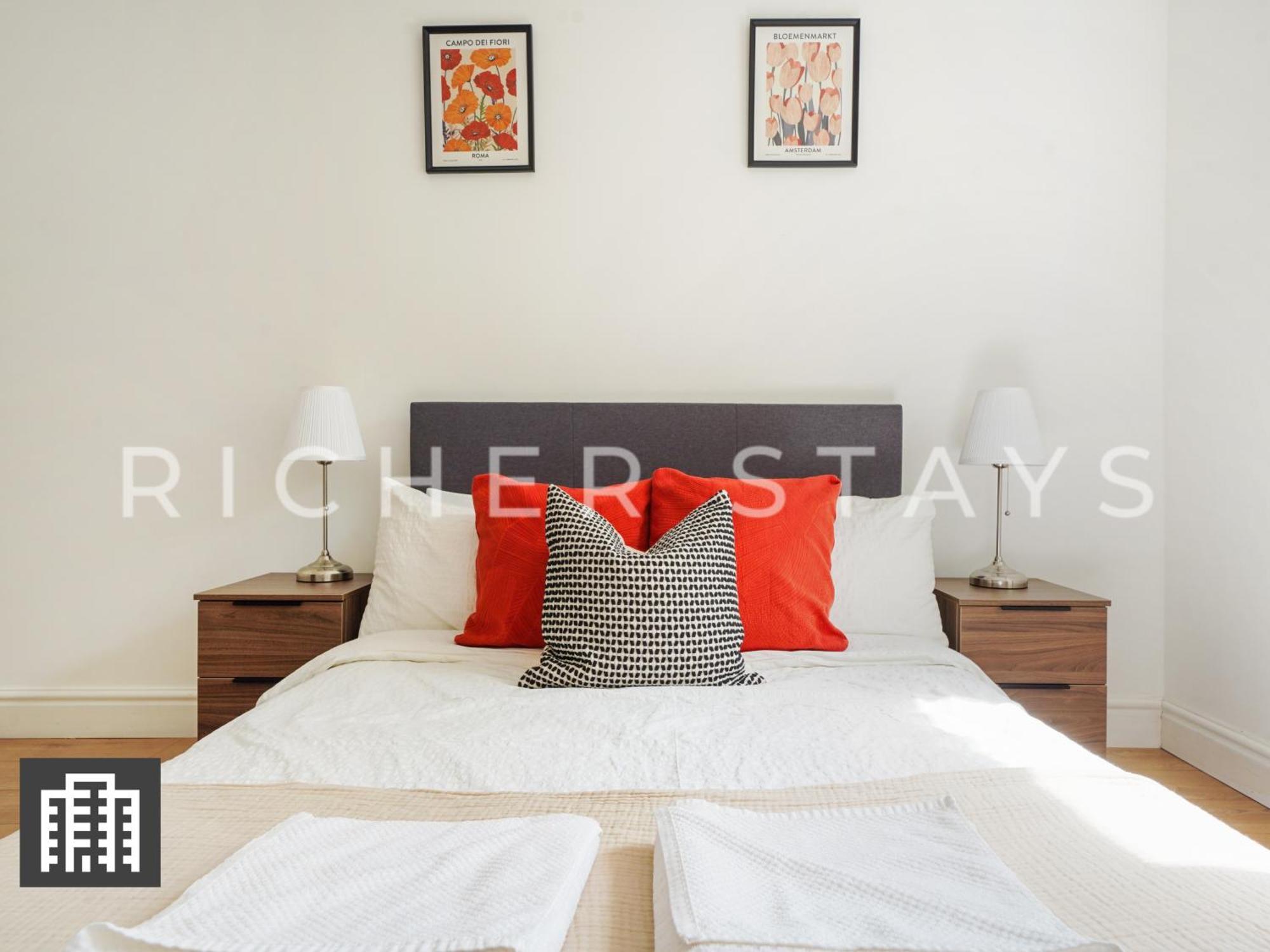 Stylish Canary Wharf Apt, Corporates And Tourists *